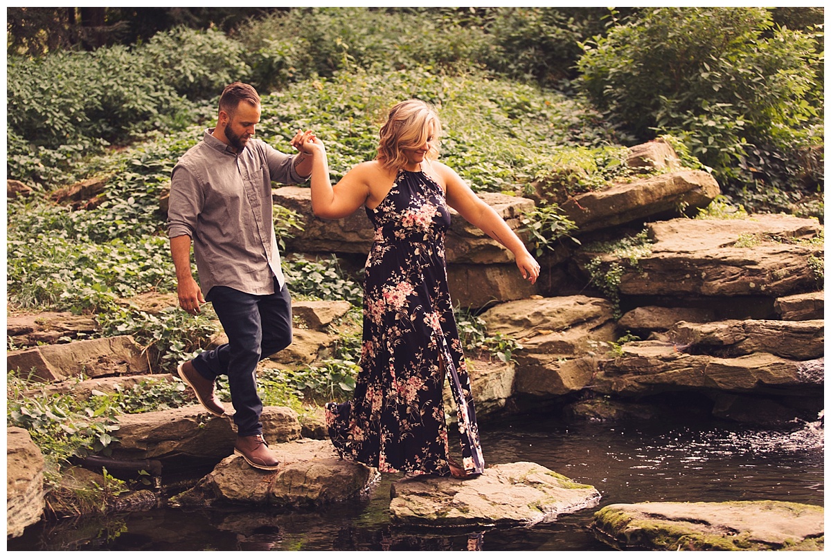 Breanna + Mark // Edsel & Eleanor Ford House Engagement 